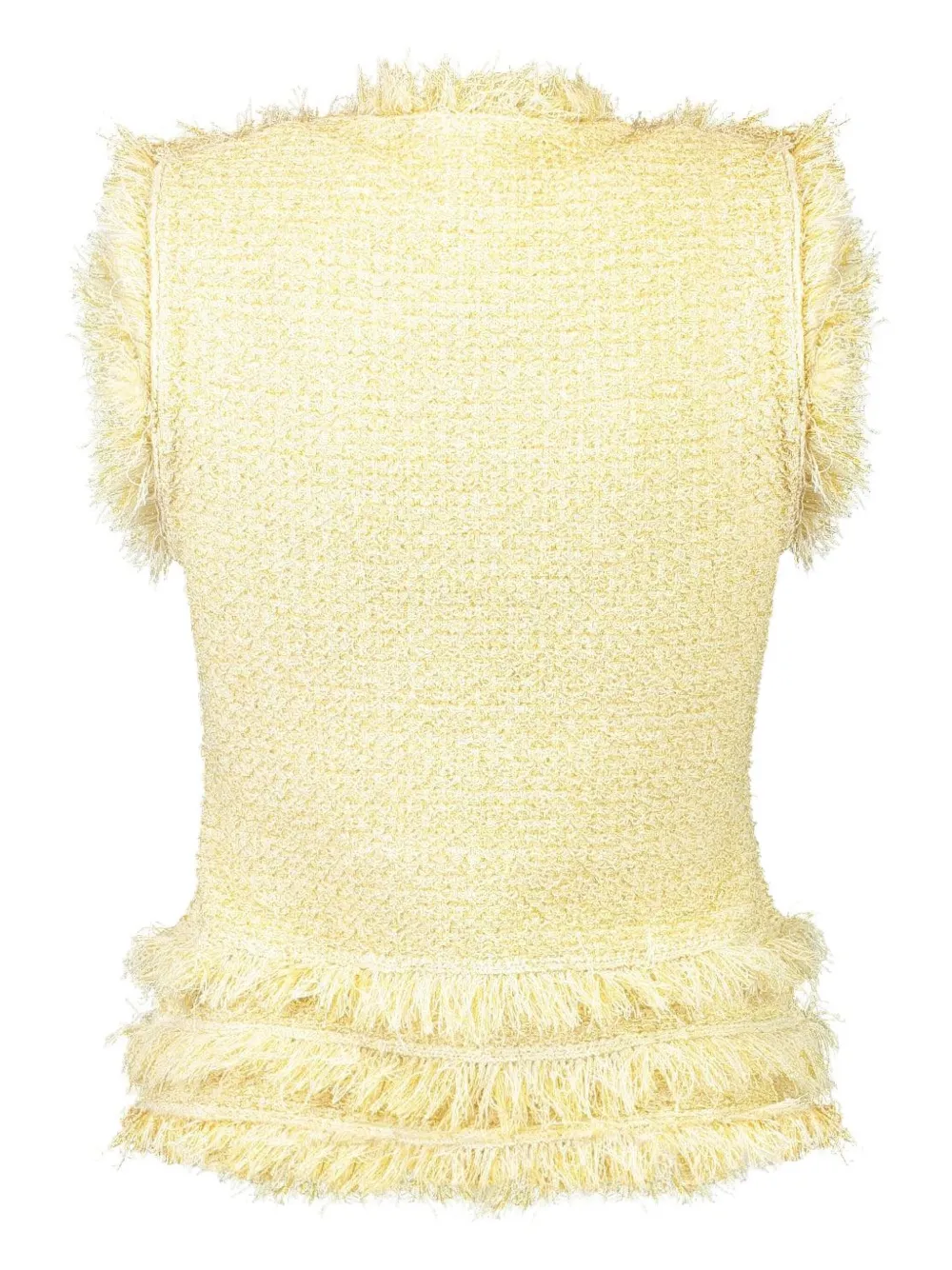 Ulla Johnson Kassi fringed tweed top | Knitted Tops | Image 2