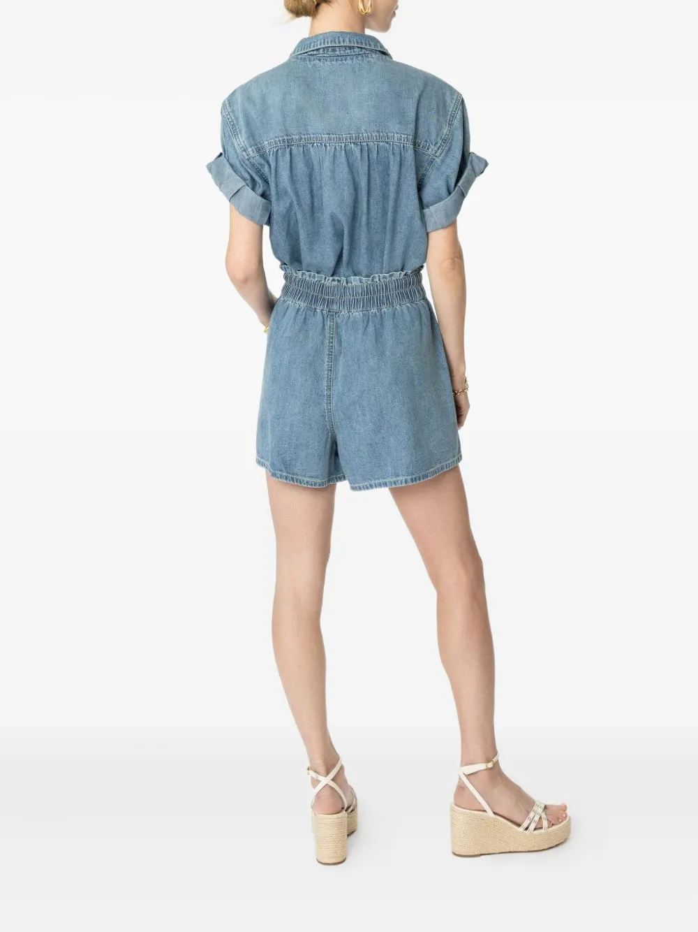 Veronica Beard Wilder Shorts In Blue