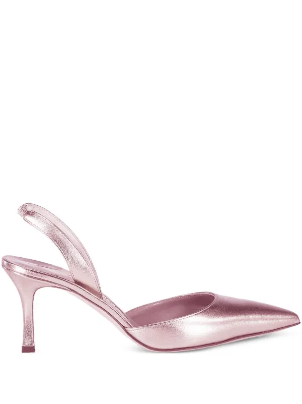 Manolo Blahnik 70mm Carolyne Pumps | シルバートーン | FARFETCH JP