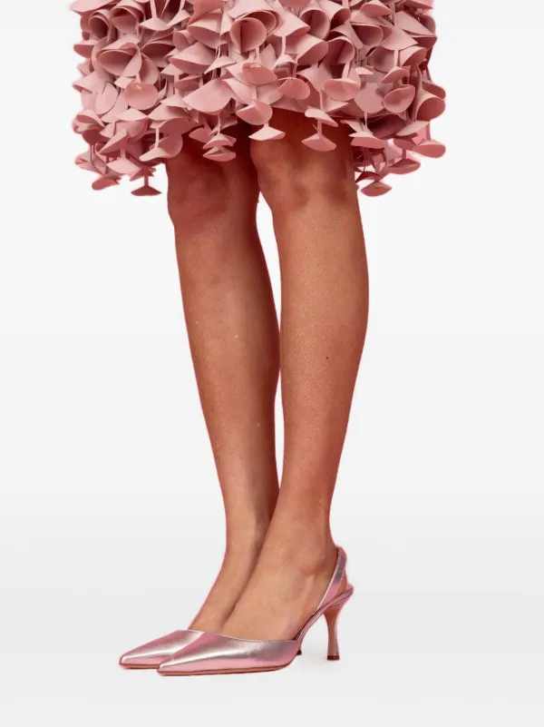 Manolo Blahnik 70mm Carolyne Pumps | シルバートーン | FARFETCH JP