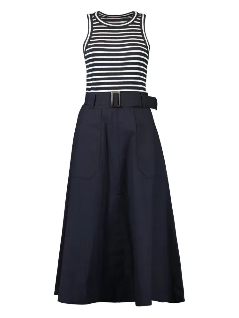 Veronica Beard Jordyn striped midi dress