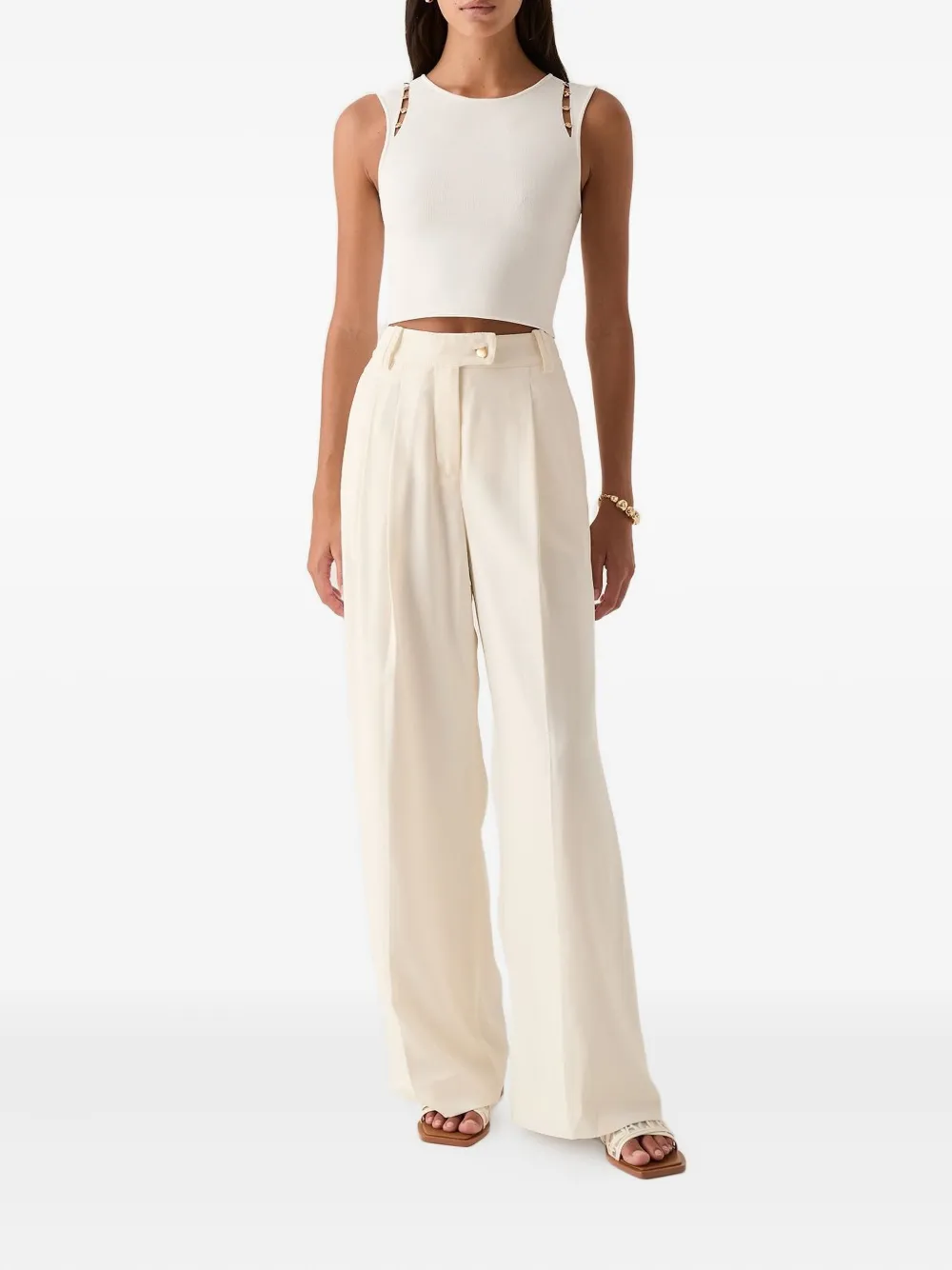 Aje Harlem trousers - Beige