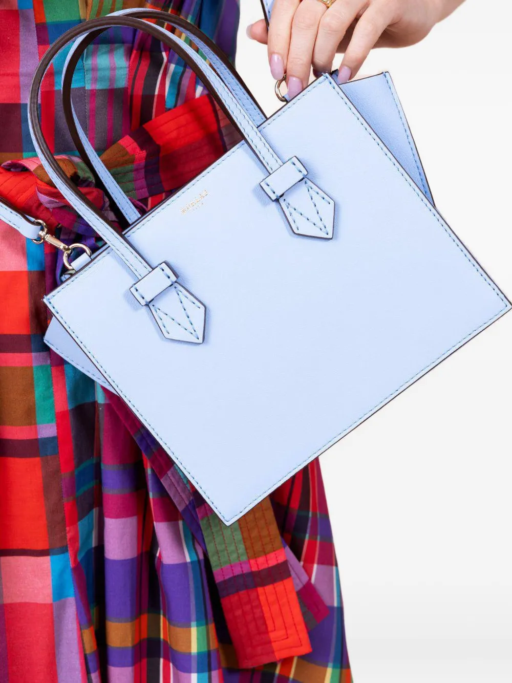 Moreau Bregancon Cross Body Bag In Blue