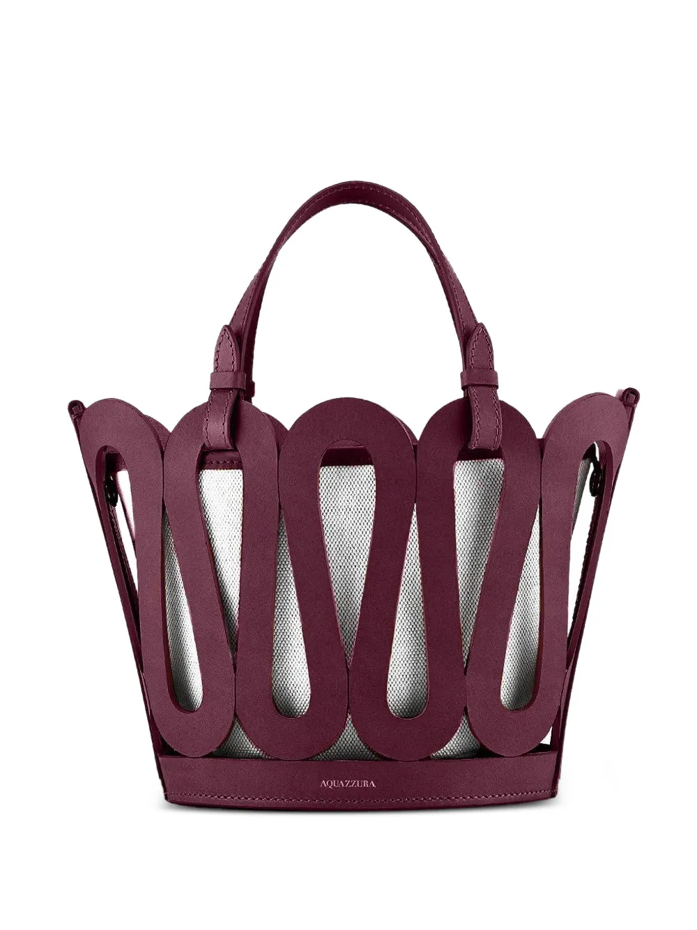 Aquazzura Medium Artiste Tote Bag In Red