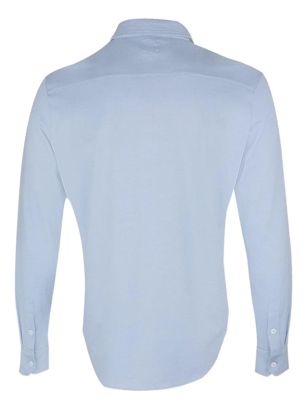 Eleventy long-sleeve button-fastening shirt - Blauw