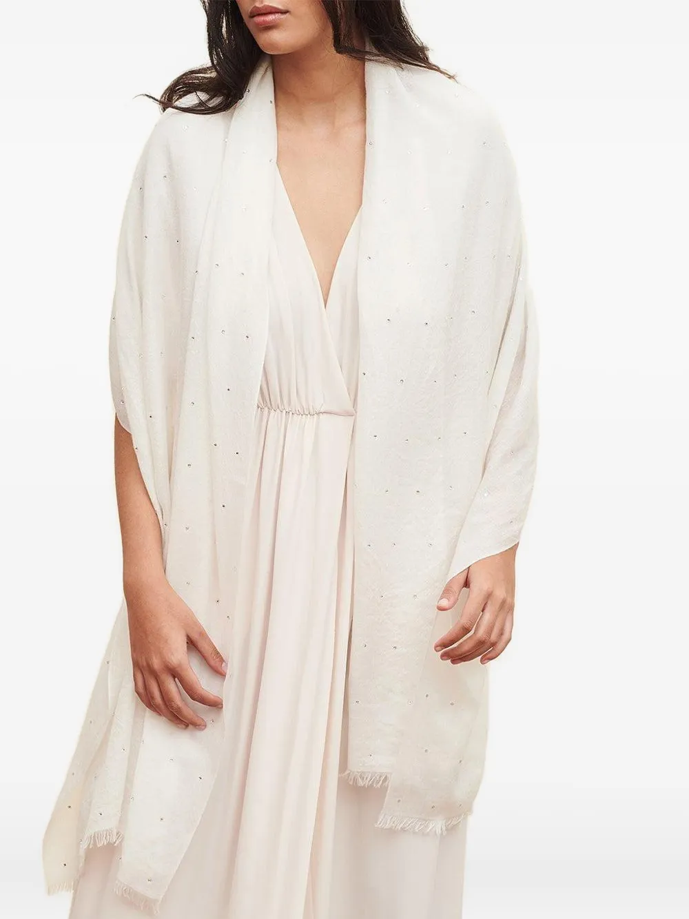 Jane Carr The Crystal scarf - Wit