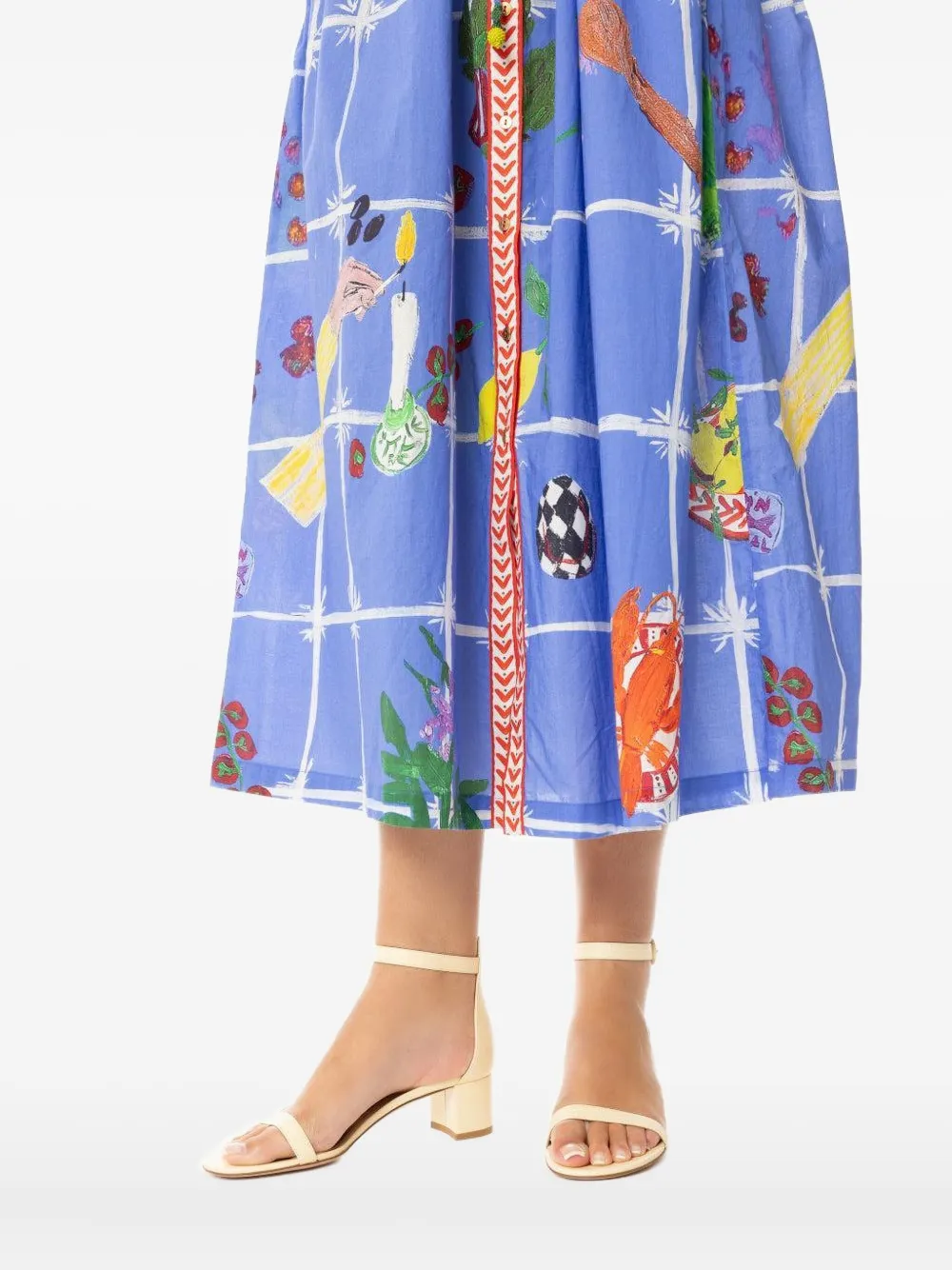 Gianvito Rossi 45mm Gaeta sandals Beige