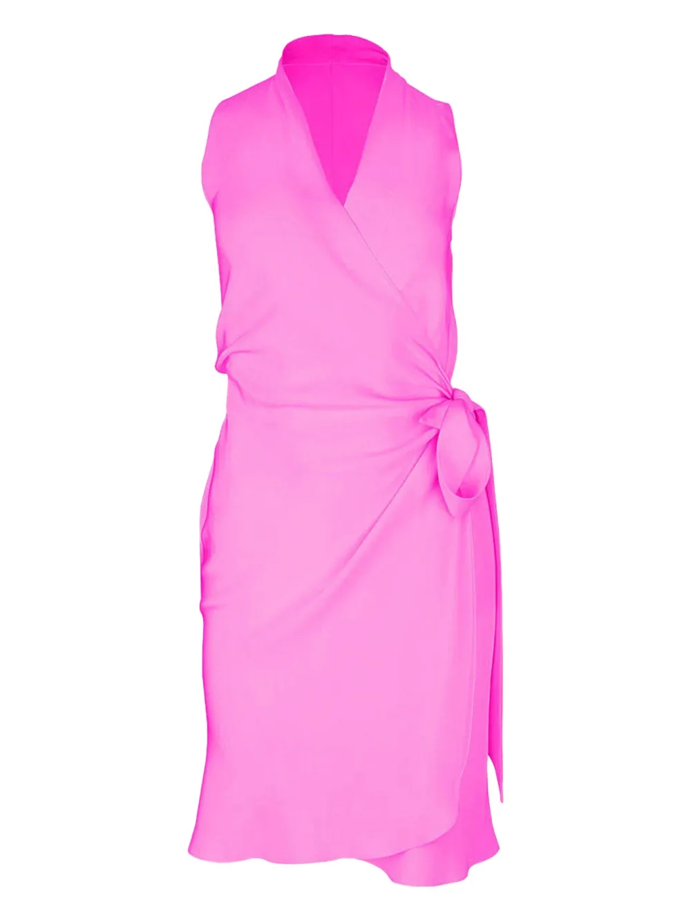 Peter Cohen Yard wrap-tie dress - ピンク