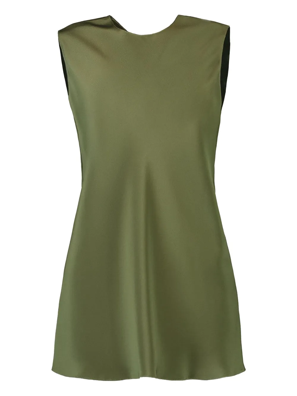 Peter Cohen sleeveless satin top | Green | Image 1