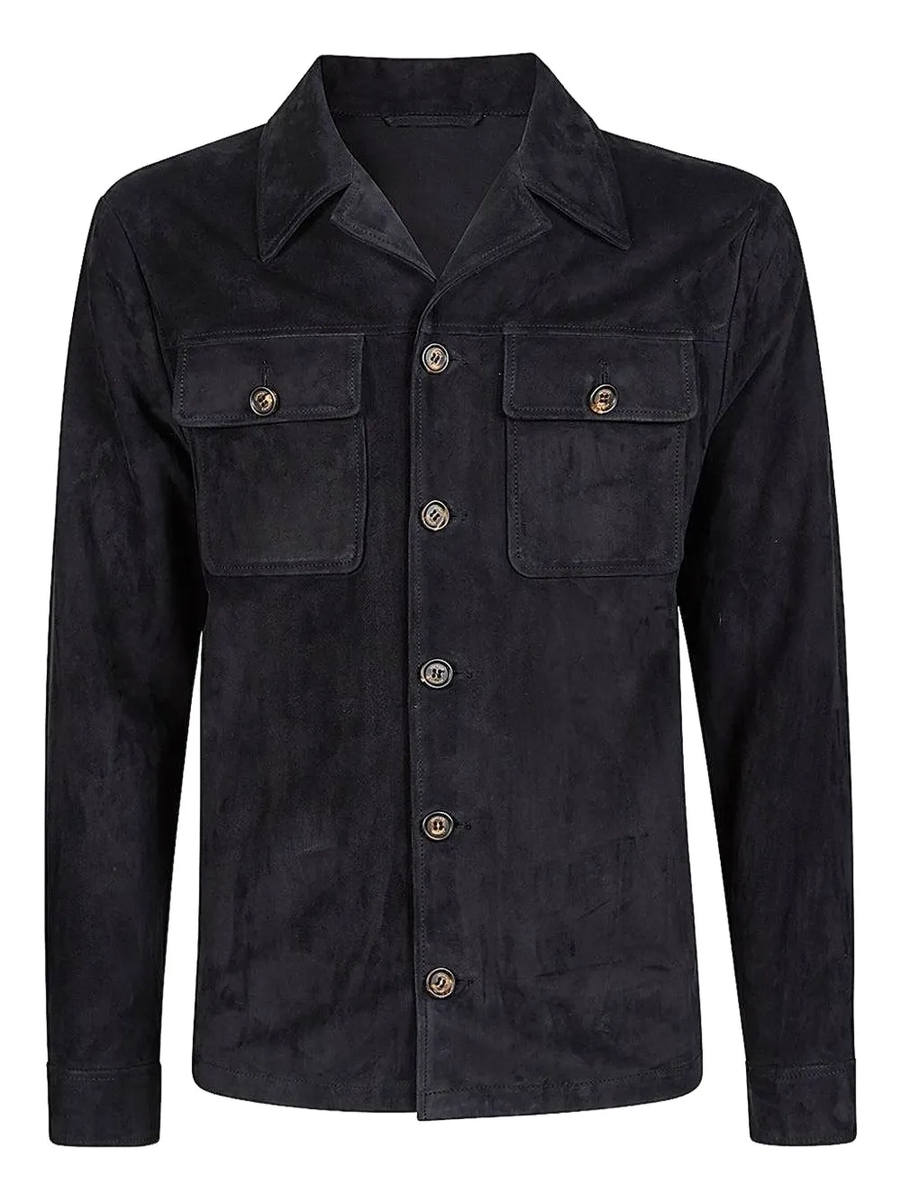 Eleventy suede trucker jacket | Blue | Image 1