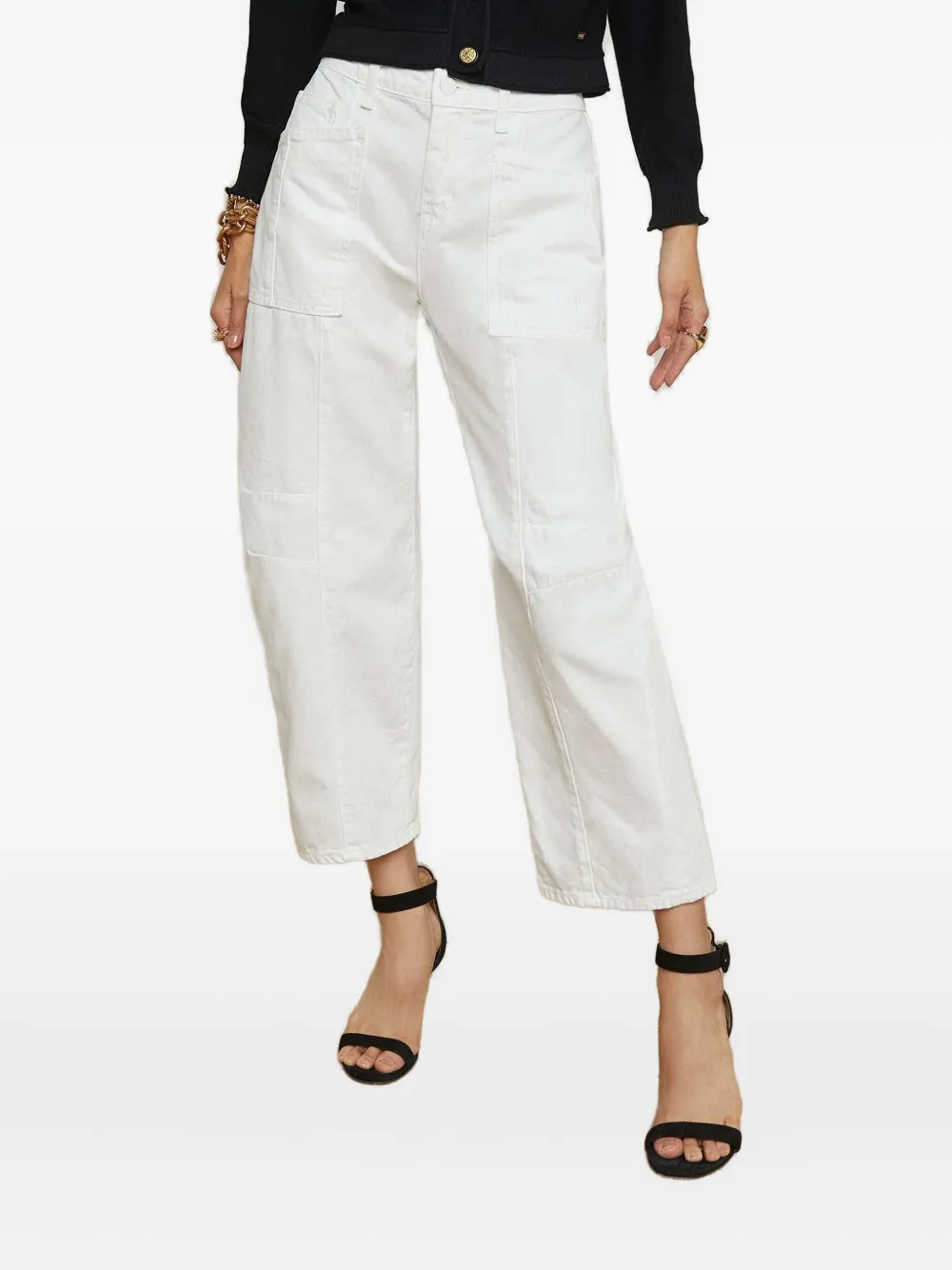 L'Agence Cody Rodeo jeans Wit