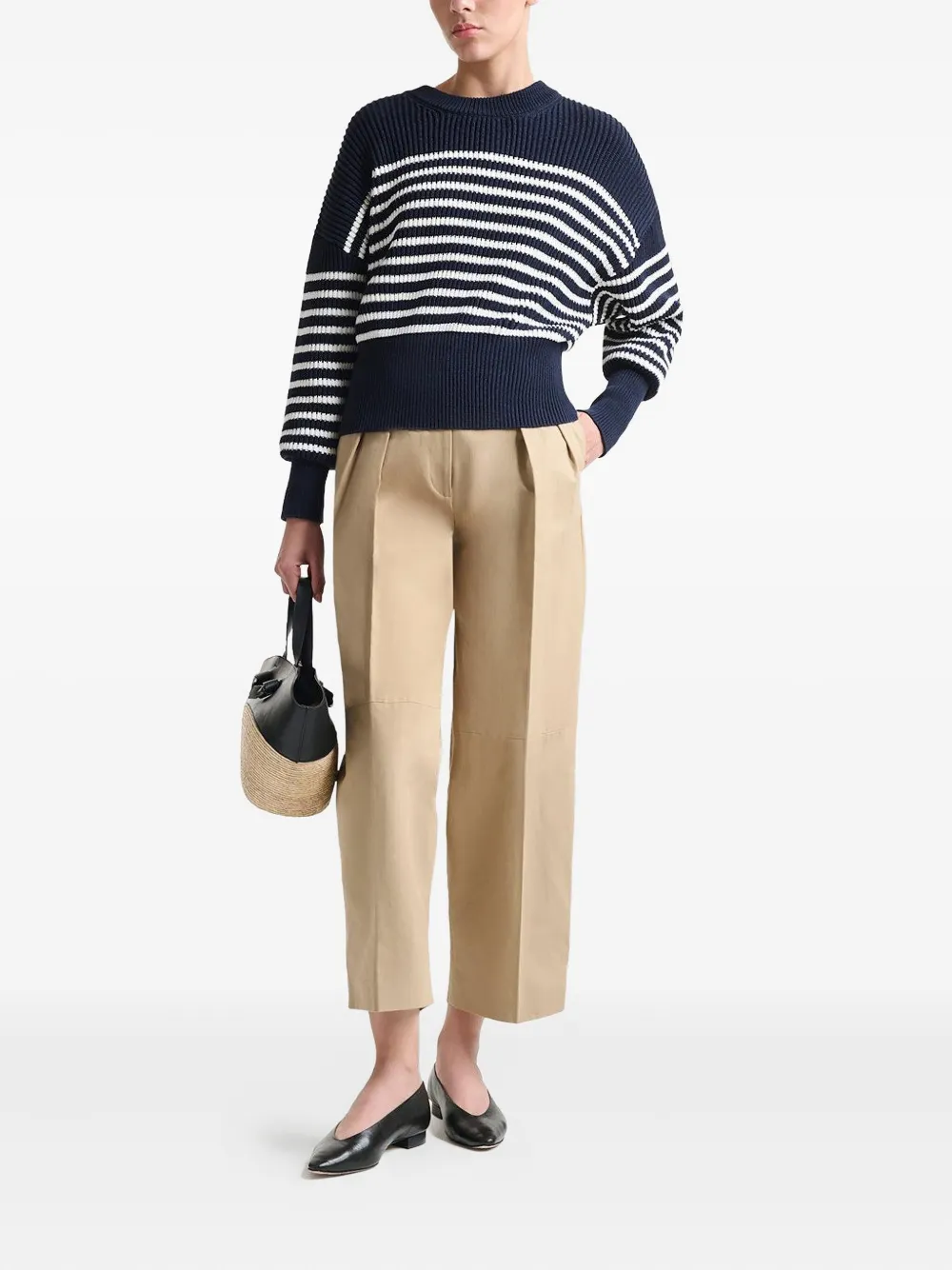 Altuzarra stripe-pattern crew-neck sweater | Knitted Sweaters | Image 2