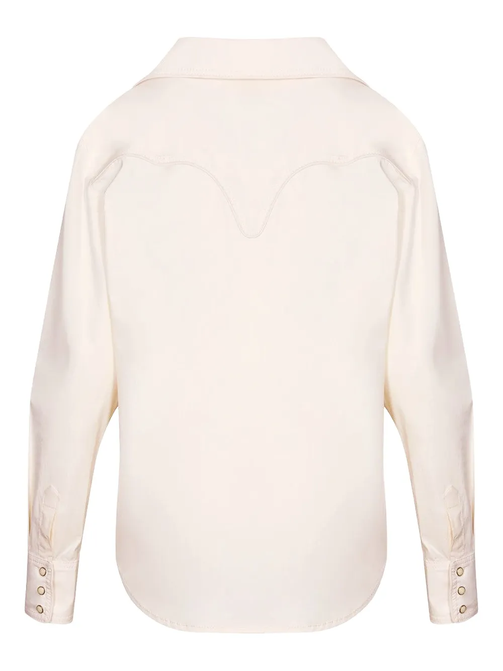 Johanna Ortiz cotton-poplin shirt Beige