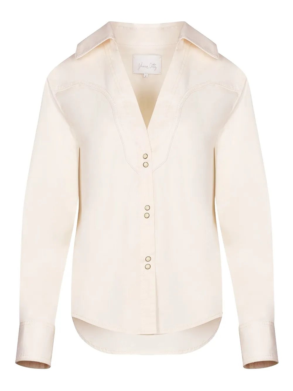 Johanna Ortiz cotton-poplin shirt - Toni neutri