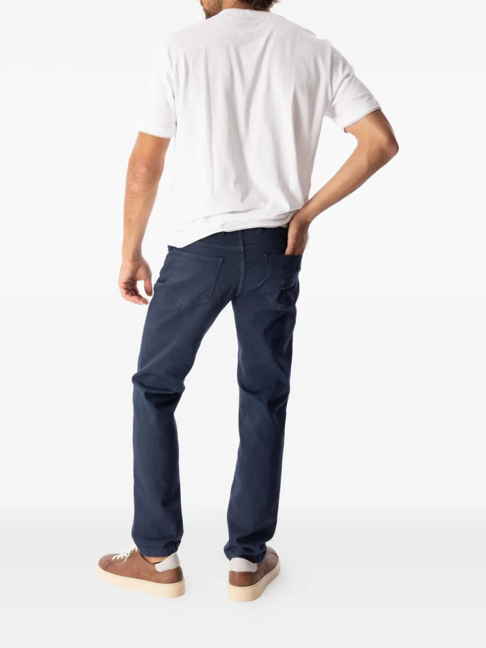 Eleventy five-pocket trousers Blauw