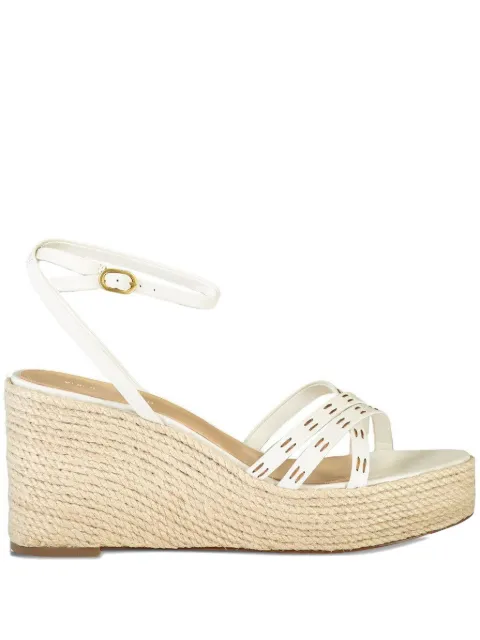 Veronica Beard 95mm Philene wedge sandals