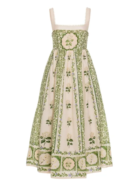 Agua By Agua Bendita Barbara Wild midi dress