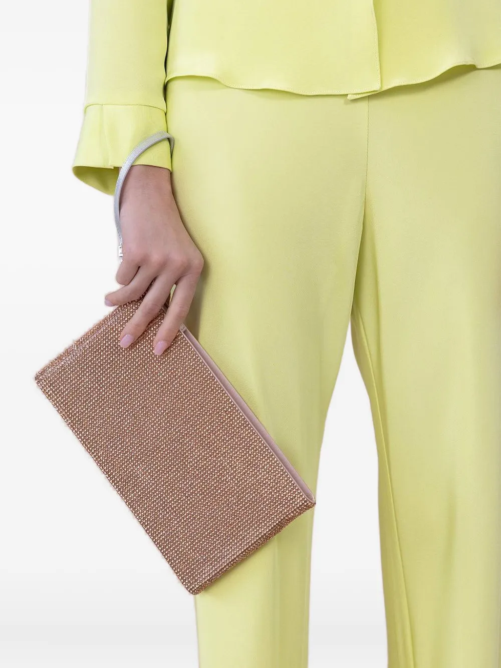 Peter Cohen Bias Wide-leg Trousers In Green
