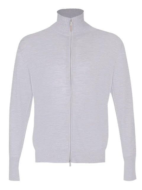 Eleventy zip-neck cardigan