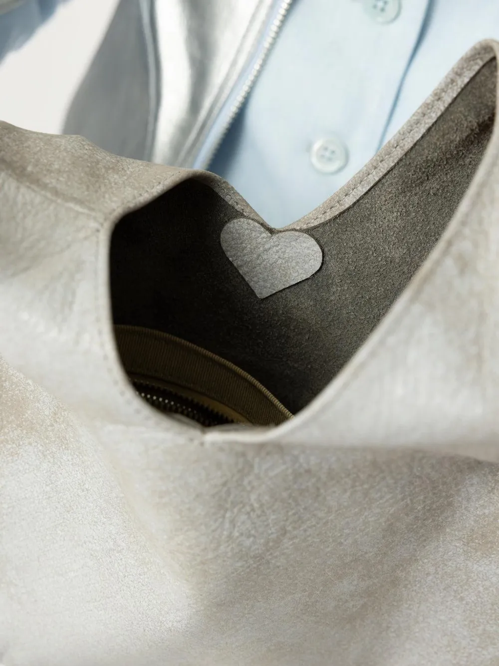 Mary Smallwood Nexus Clutch Bag In Gray