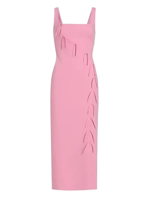 Lela Rose bow-detail pencil dress