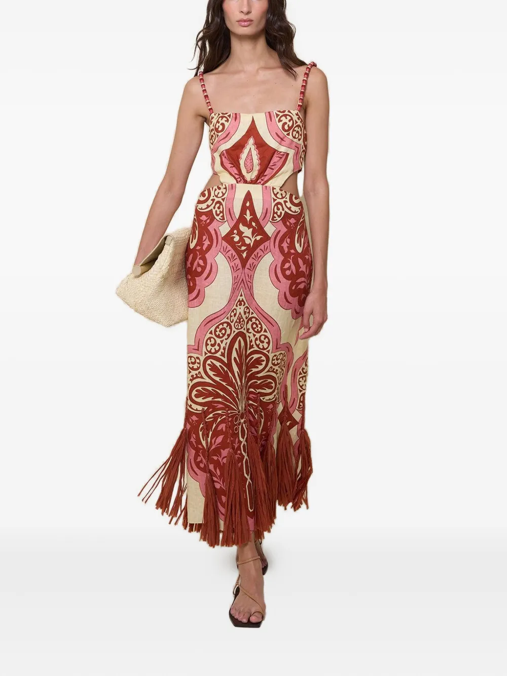 Johanna Ortiz Counter Rythym dress - Rood