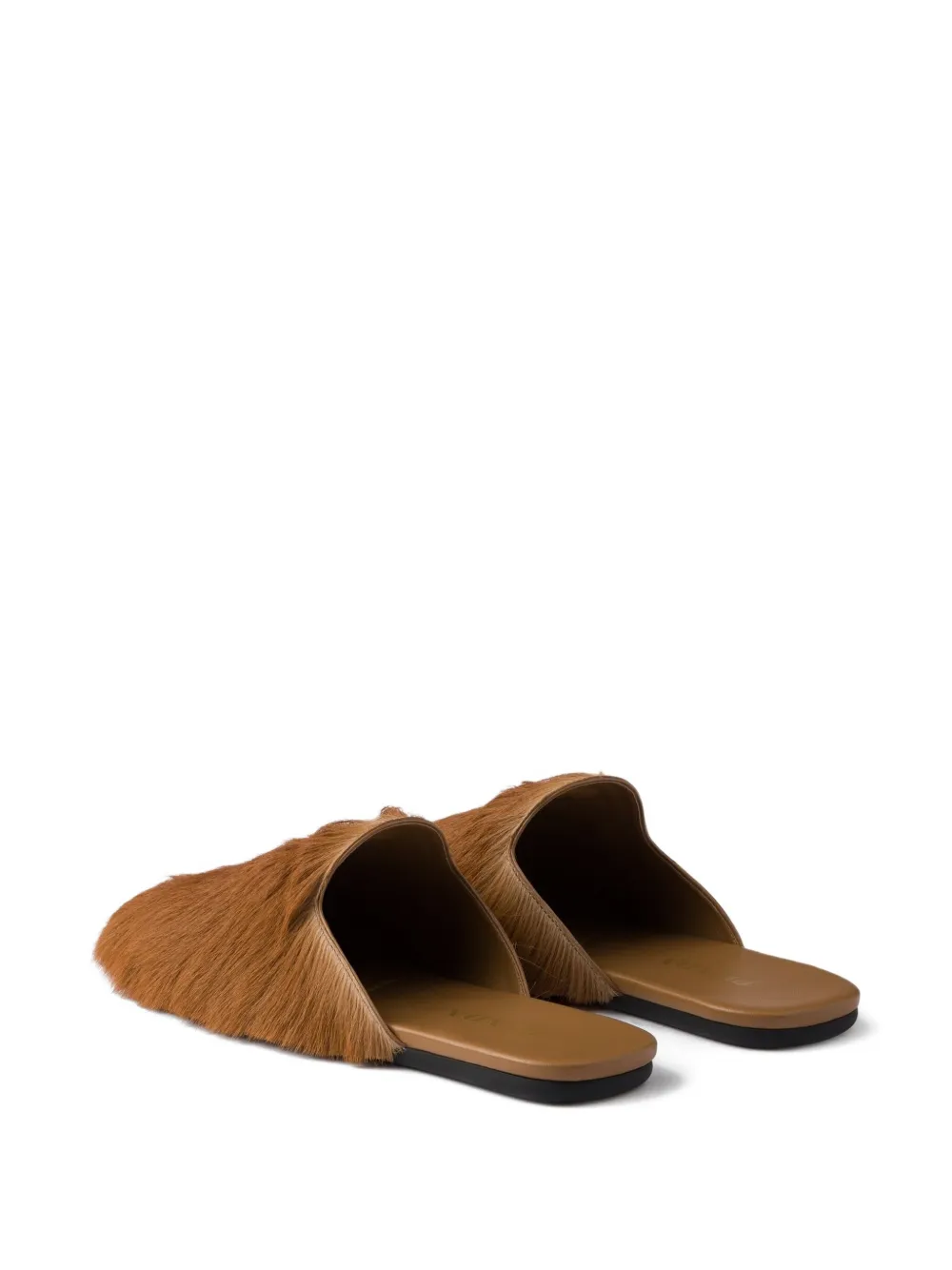 Prada Slip-on muiltjes Bruin