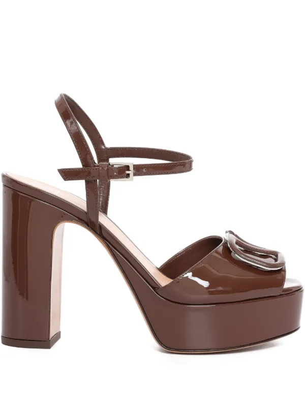 Valentino Garavani Sandália VLogo Signature Com Salto 115mm