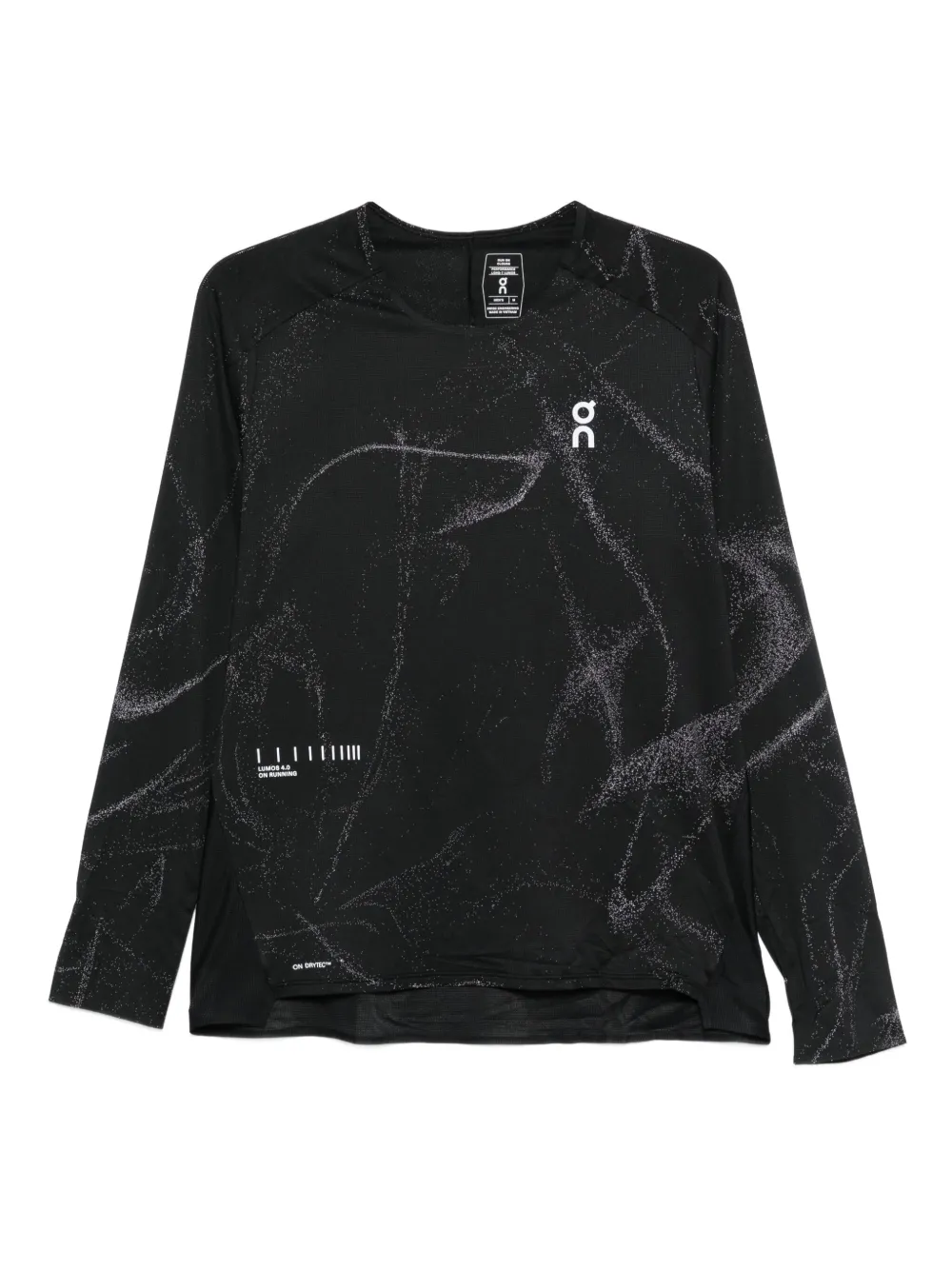 On Running long-sleeve performance top | Black | Image 1