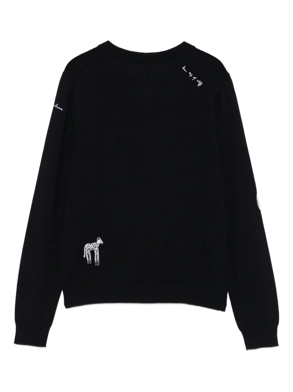 Paul Smith Vest met borduurwerk Zwart