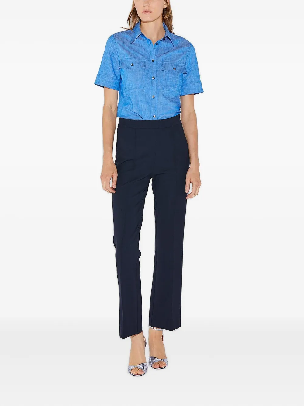 CALLAS Milano Lola high-waisted trousers - Blauw