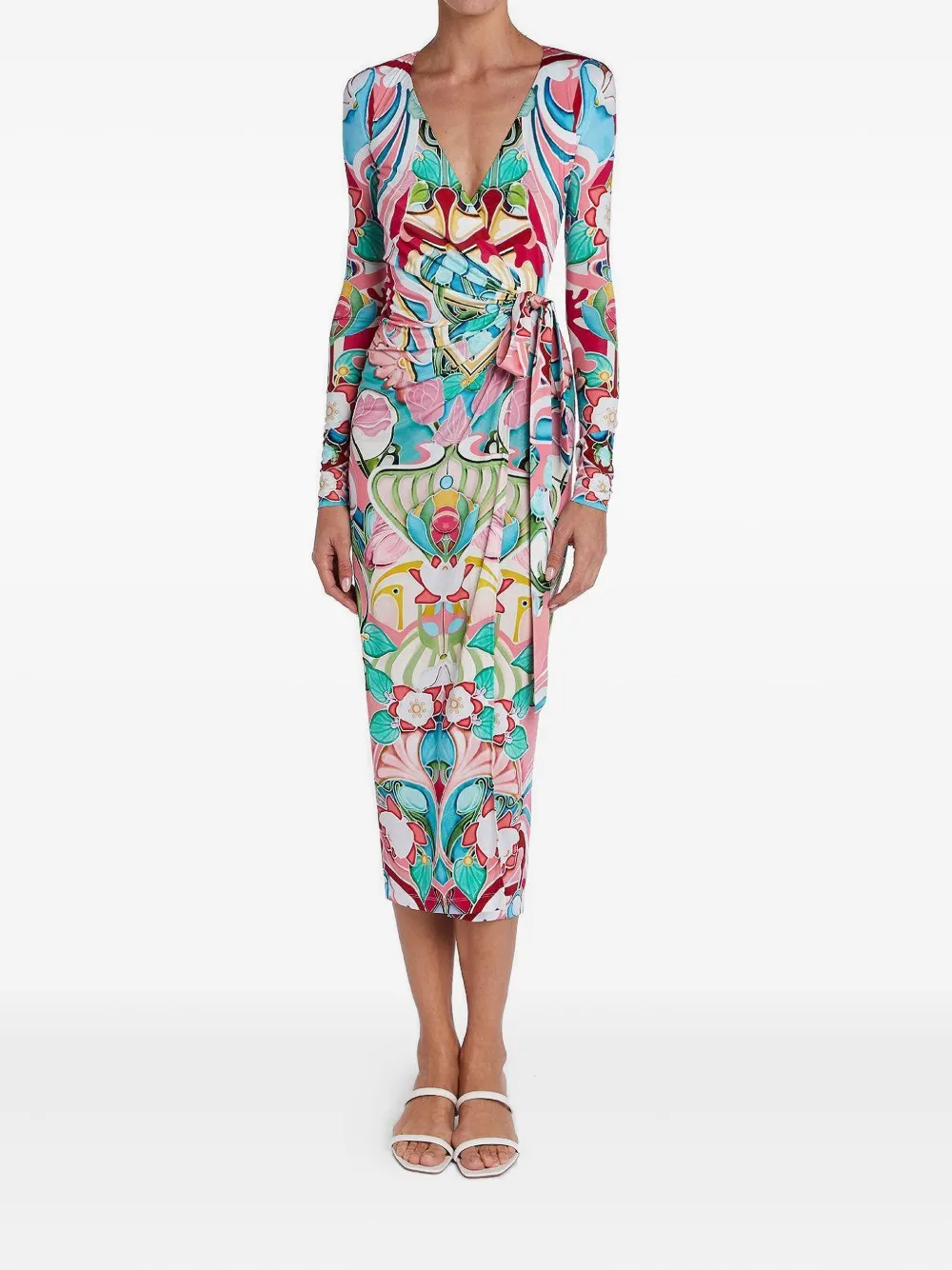 Mary Katrantzou Karola Dress In Pink