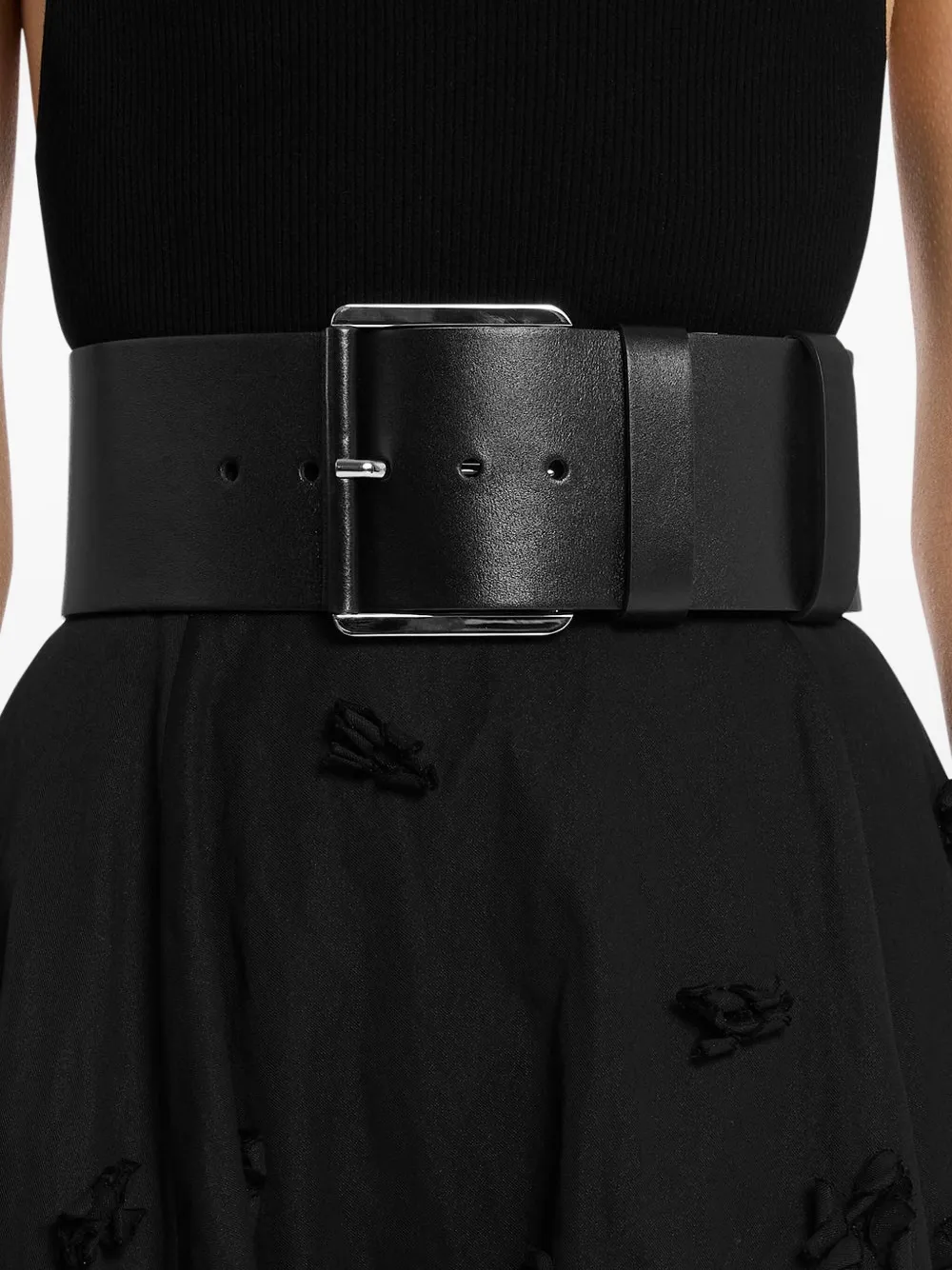 Michael Kors Collection Ravello belt - Zwart