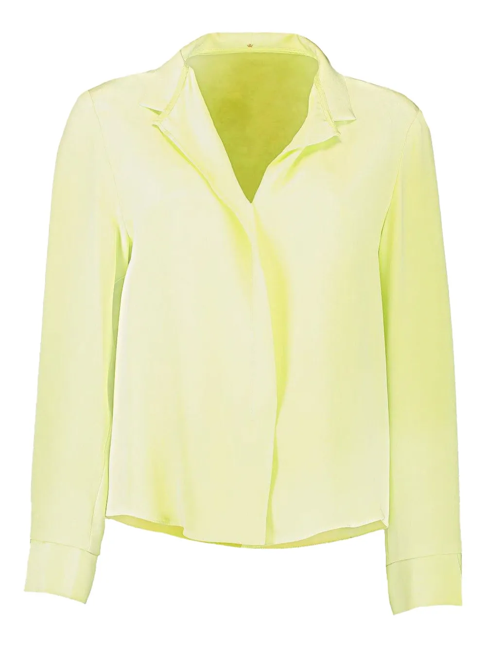 Peter Cohen Point-collar Long-sleeve Shirt In Green
