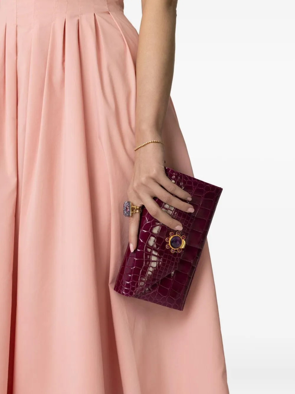 JADA LOVELESS Isabel clutch bag - Roze