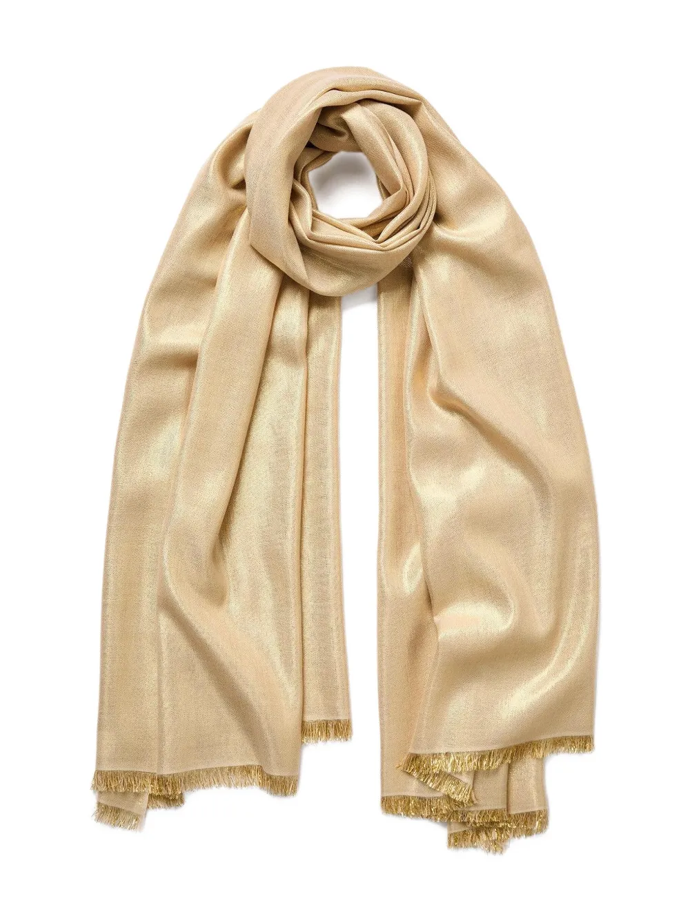 Jane Carr The Mercury Scarf In Nude