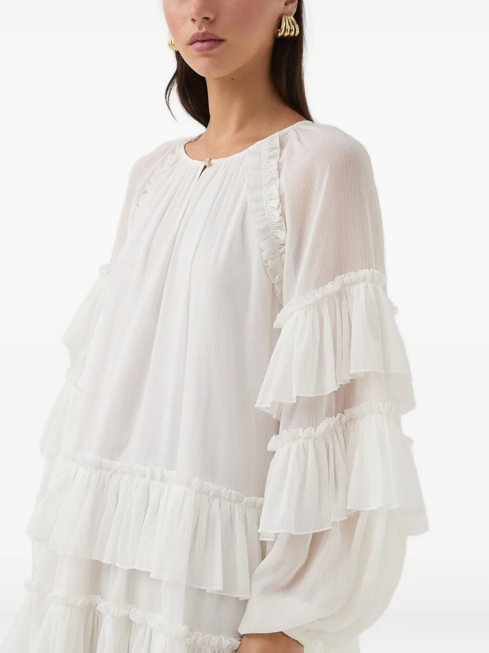 Aje Mina Mini Dress In White