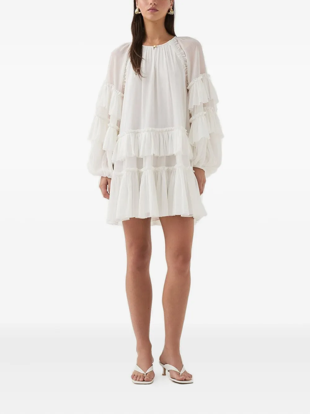 Aje Mina mini dress - Wit
