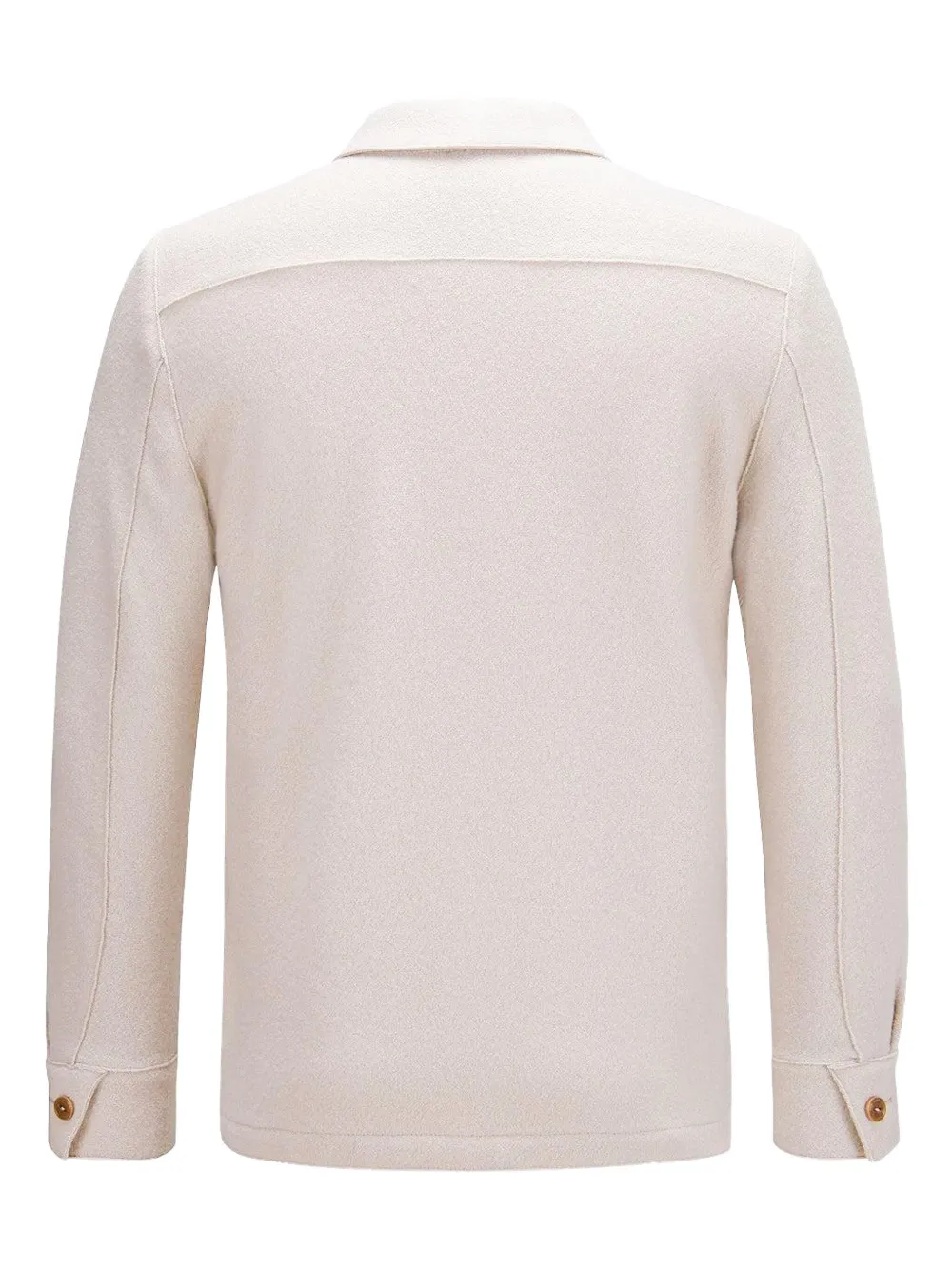Eleventy four-pocket shirt jacket Beige