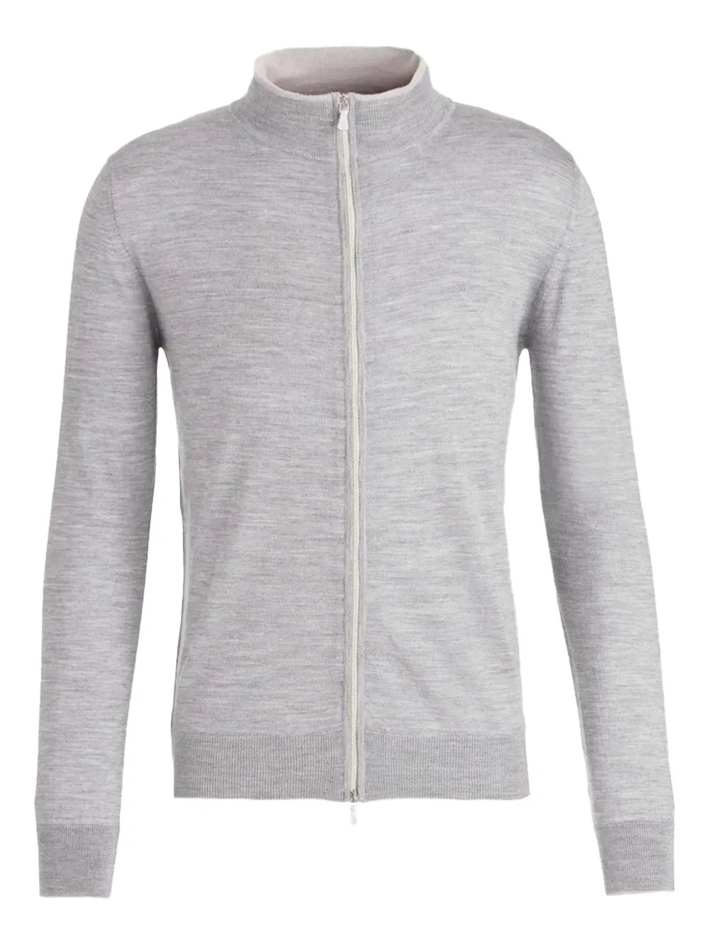 Eleventy full-zip wool sweater | Grey | Image 1