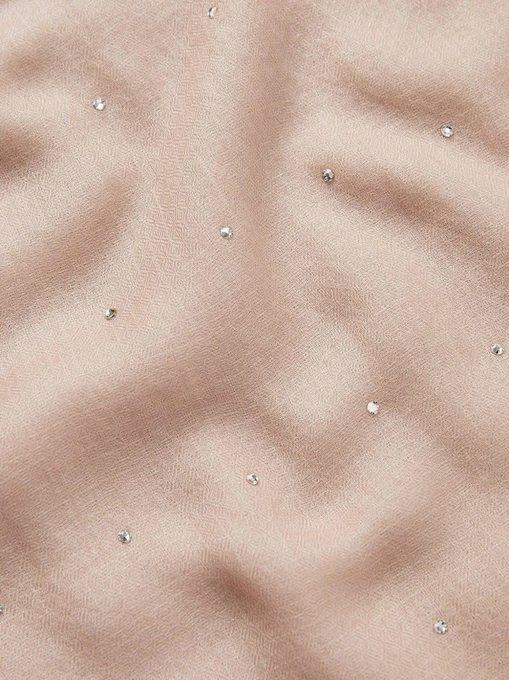 Jane Carr The Crystal scarf - Beige