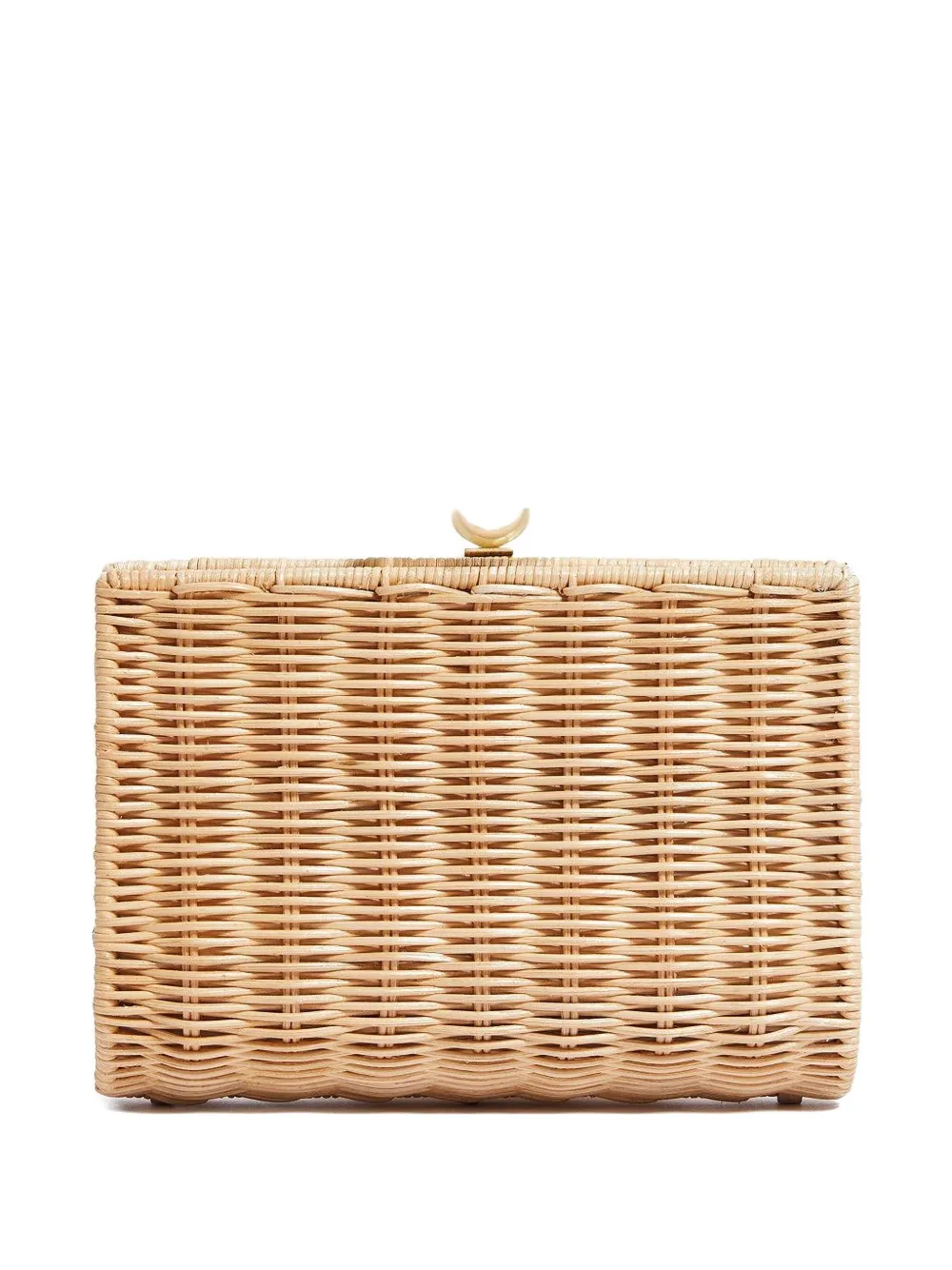 Pamela Munson The Petite Pearl Clutch Bag In Neutral