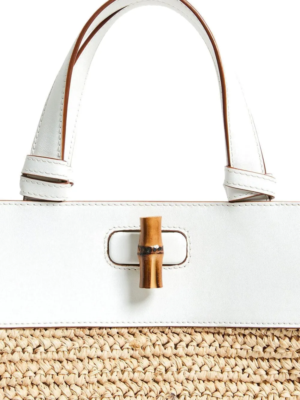 Pamela Munson The Park Straw Tote Bag In Neutral