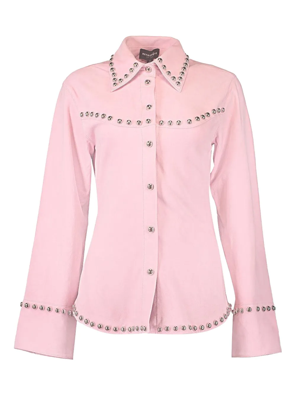 Retrofete Palmira shirt - ピンク Retrofete Palmira shirt - ピンク