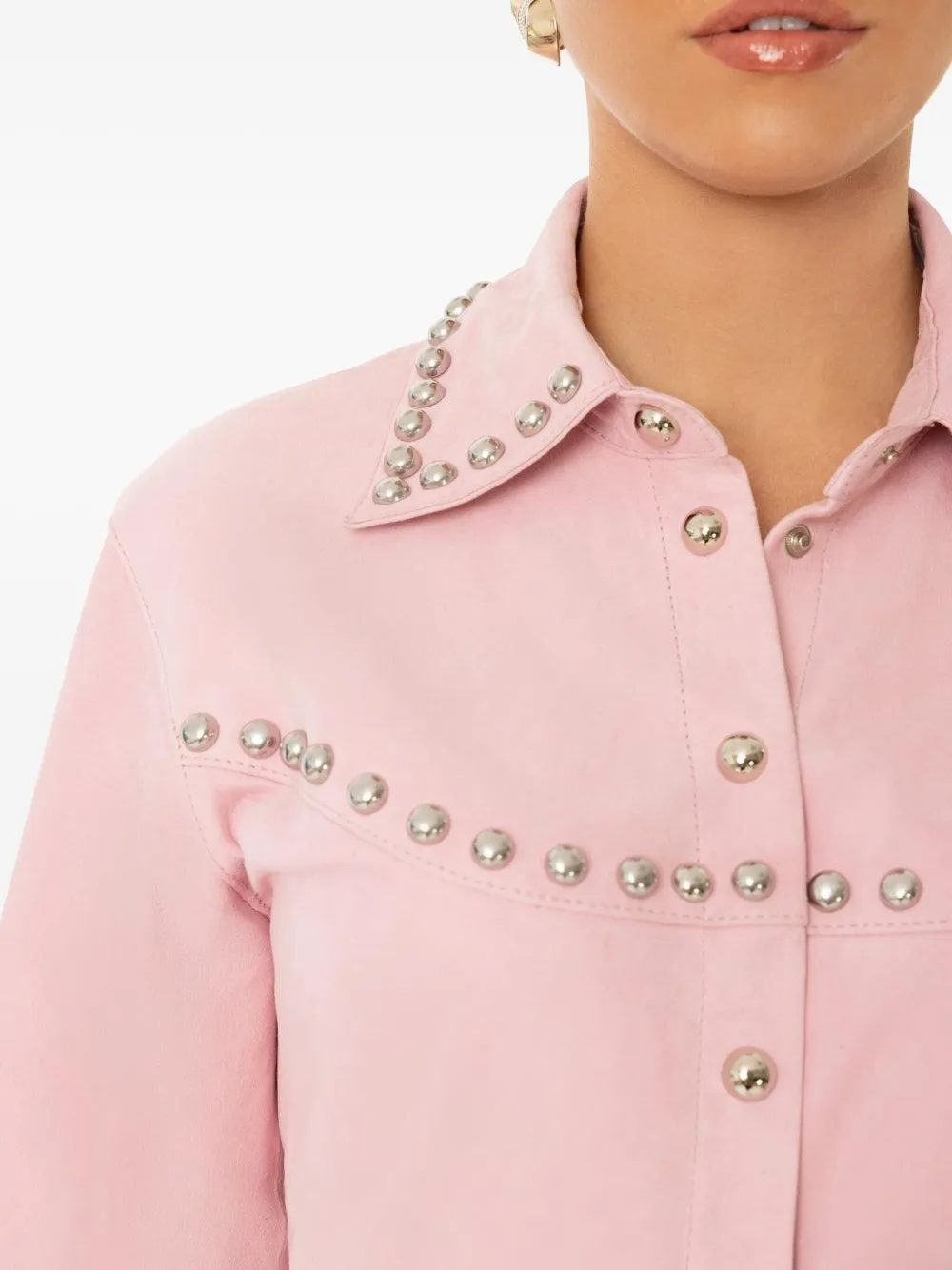 Retrofete Palmira shirt Roze