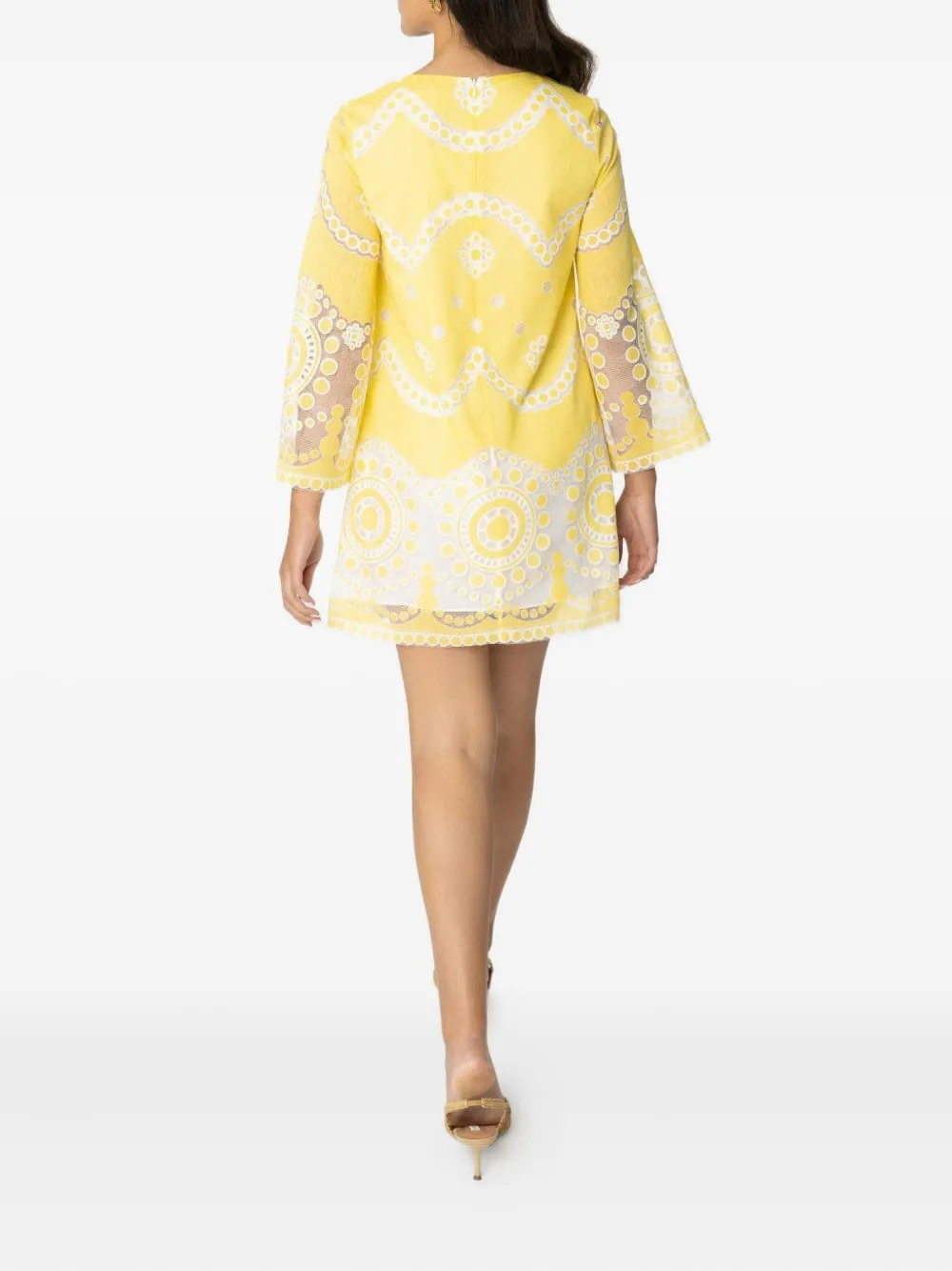 Borgo De Nor Stevie mini dress - Geel