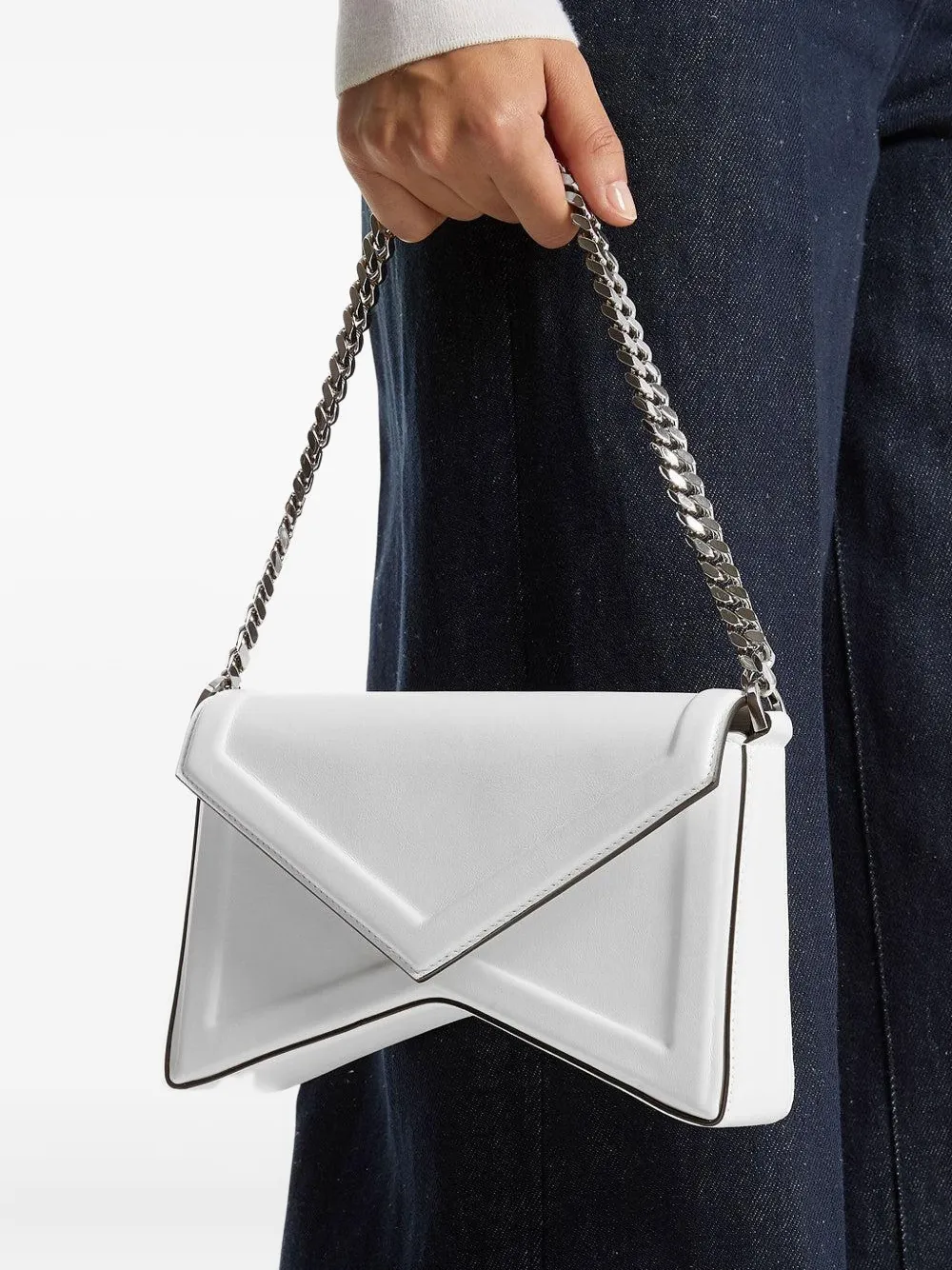 Michael Kors Collection Manhatta shoulder bag - Wit