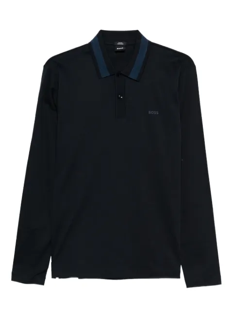 BOSS long-sleeve polo shirt