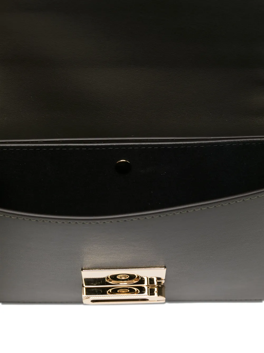 Victoria Beckham Schoudertas met handvat en gesp Groen