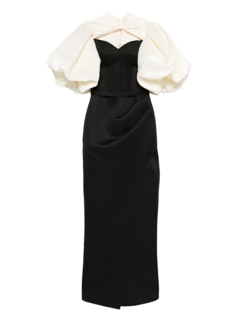 AAVVA off-shoulder corset dress